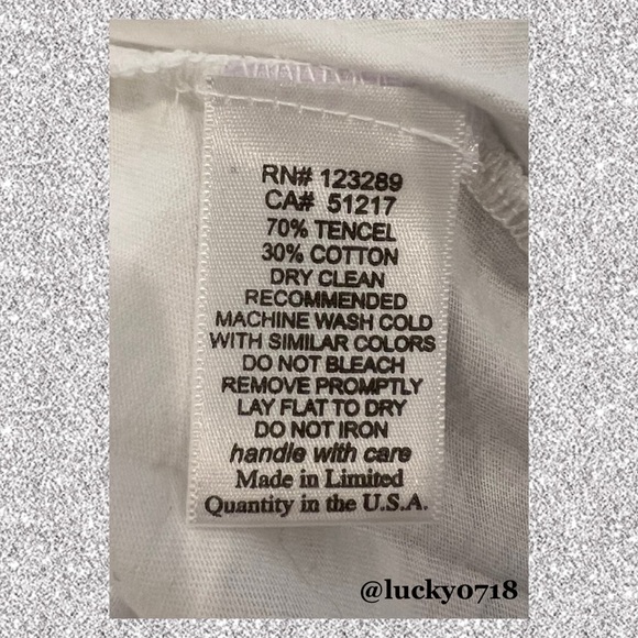 Lauren Moshi x SoulCycle NWOT White with Pink Zip Mouth Tank Sz S - Picture 7 of 7